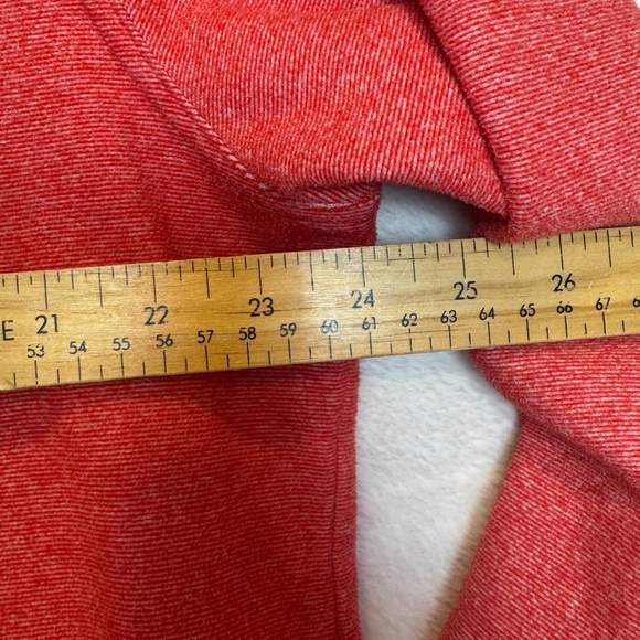 Under Armour Hoodie Mens Size XXL Red Full Zip Loose Sweatshirt Athletic Lightwe - Picture 6 of 9